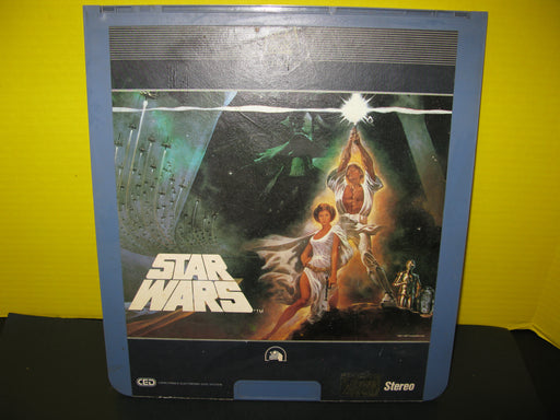 Star Wars Ced Capacitance Electronic Video Disc 1982 Fox First Release