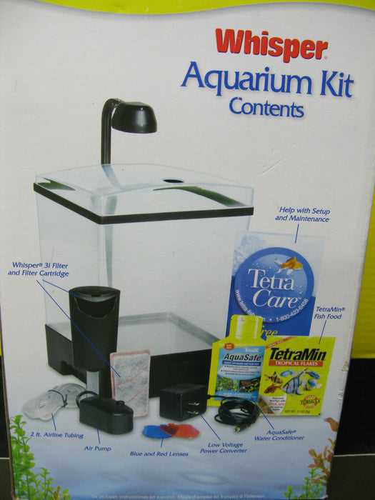 Whisper Aquarium Kit Contents Tetra