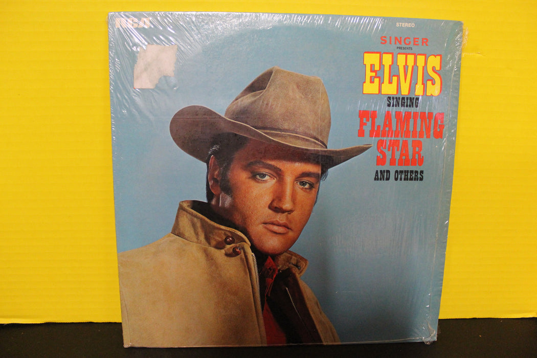 Elvis-Flaming Star Vinyl Record