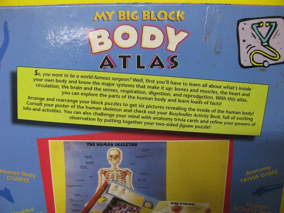 My Big Block Body Atlas Activity Kit