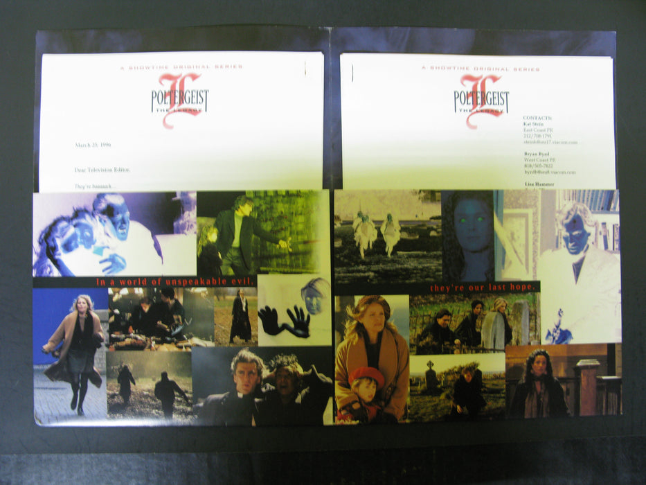 Poltergeist The Legacy Folder with Photographs and Paperwork