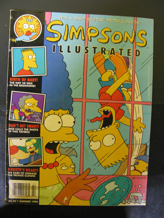 2 Simpsons Illustrated Magazine Comics