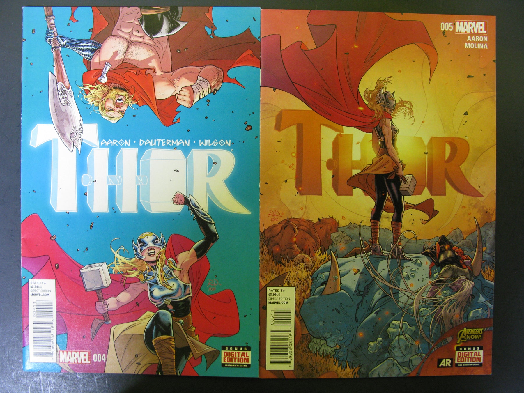 Thor Marvel 004 / Thor Marvel 005 Comics