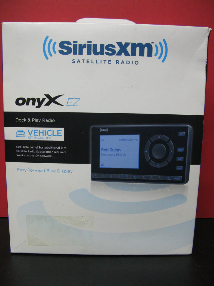 Sirius XM Satellite Radio OnyX EZ Dock and Play Radio