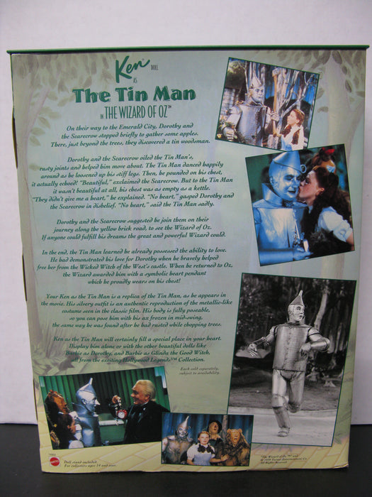 Ken as the Tin Man in Wizard of Oz