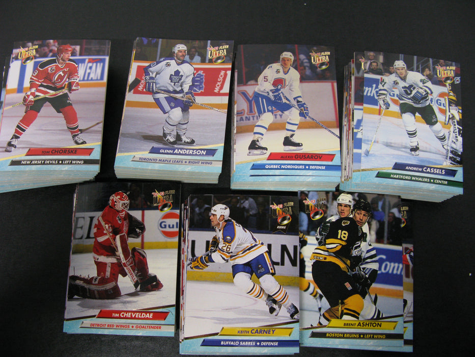 1992-93 Ultra Hockey Cards Complete Set