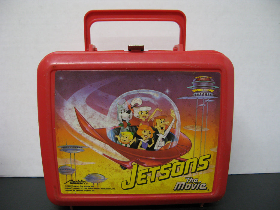 Pee-Wee's Playhouse and Jetsons the Movie Plastic Lunchboxes