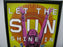 Framed Let the Sun Shine in Hair Poster