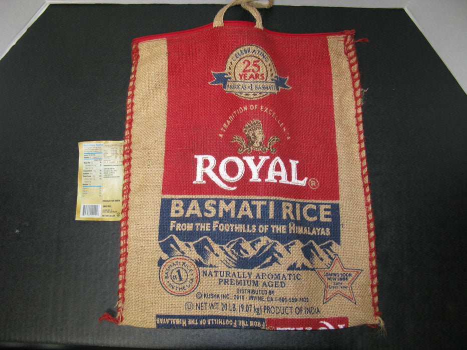 Empty Tote Bag Royal Basmati Rice
