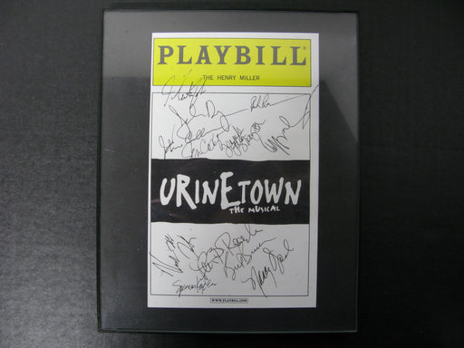 Playbill Signed The Henry Miller Urine Town the Musical