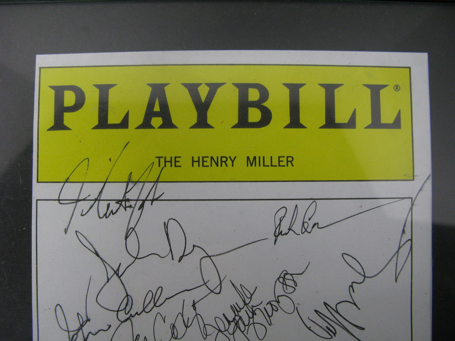 Playbill Signed The Henry Miller Urine Town the Musical