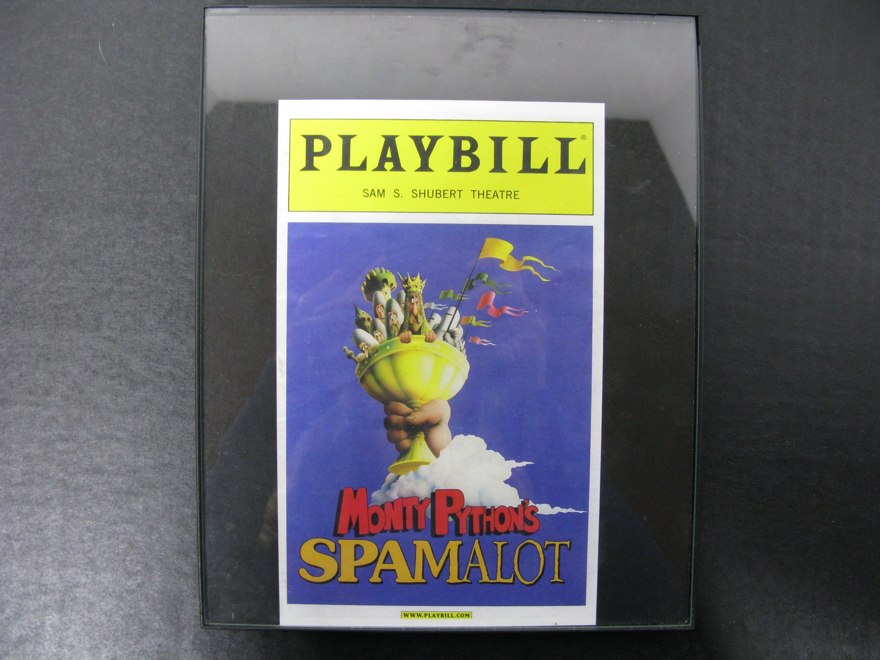 Playbill Sam S. Shubert Theatre Monty Python's Spamalot