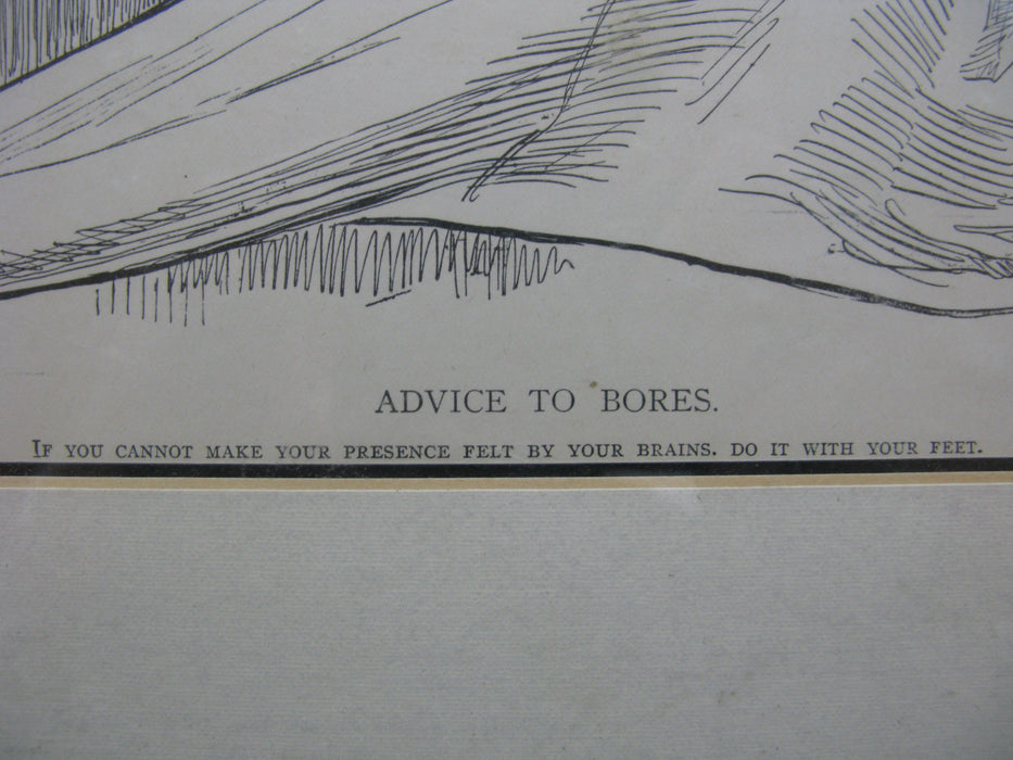 "The Highwayman" and "Advice to Bores" Pictures