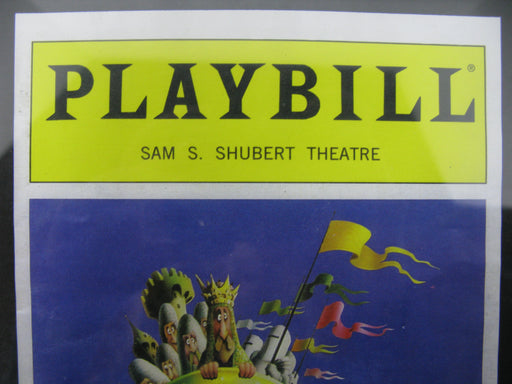 Playbill Sam S. Shubert Theatre Monty Python's Spamalot