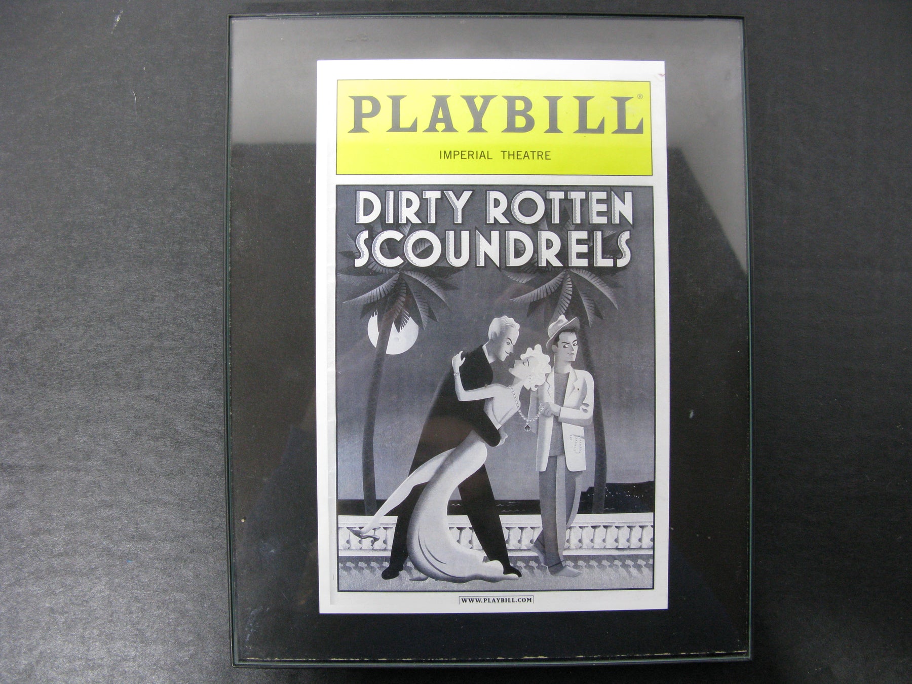 Playbill Imperial Theatre Dirty Rotten Scoundrels
