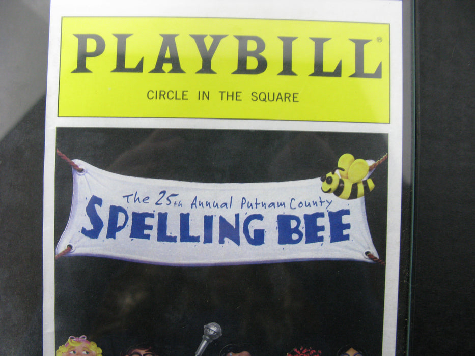 Playbill Circle in the Square the 25th Annual Putnam County Spelling Bee