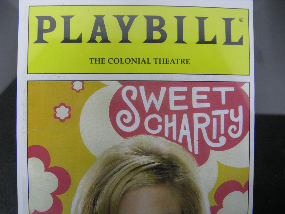 Playbill the Colonial Theatre Sweet Charity