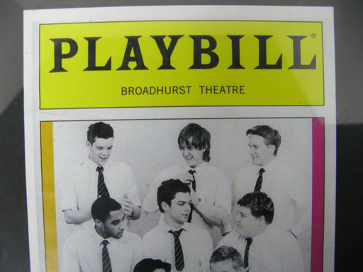 Playbill Broadhurst Theatre the History Boys