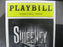 Playbill Eugene O'Neill Theatre Sweeney Todd the Demon Barber of Fleet Street