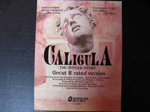 Caligula The Untold Story Printout