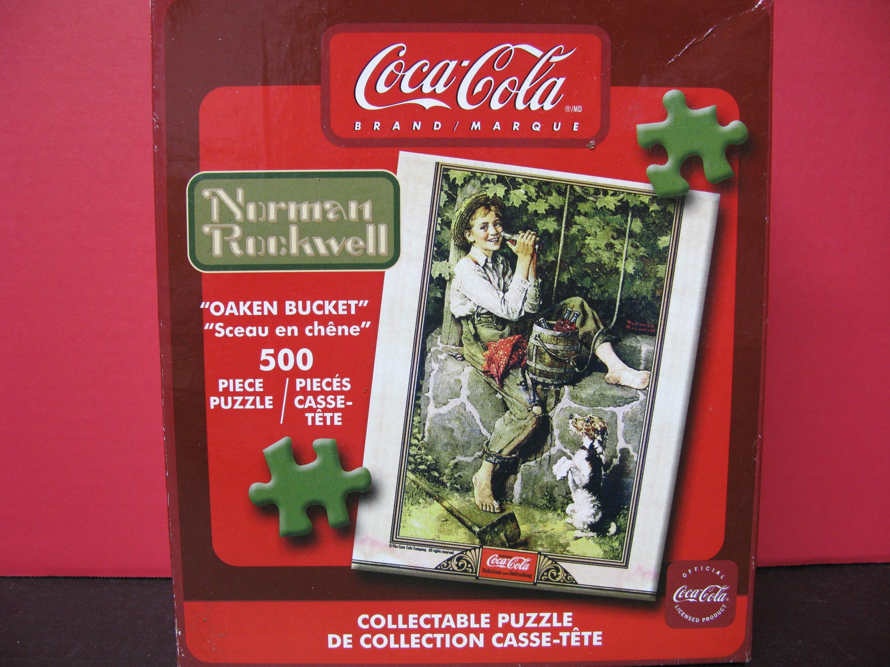 Coca Cola Brand Norman Rockwell Collectible Puzzle