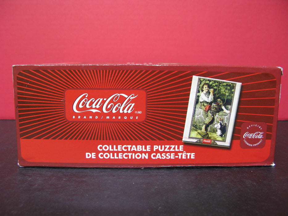 Coca Cola Brand Norman Rockwell Collectible Puzzle