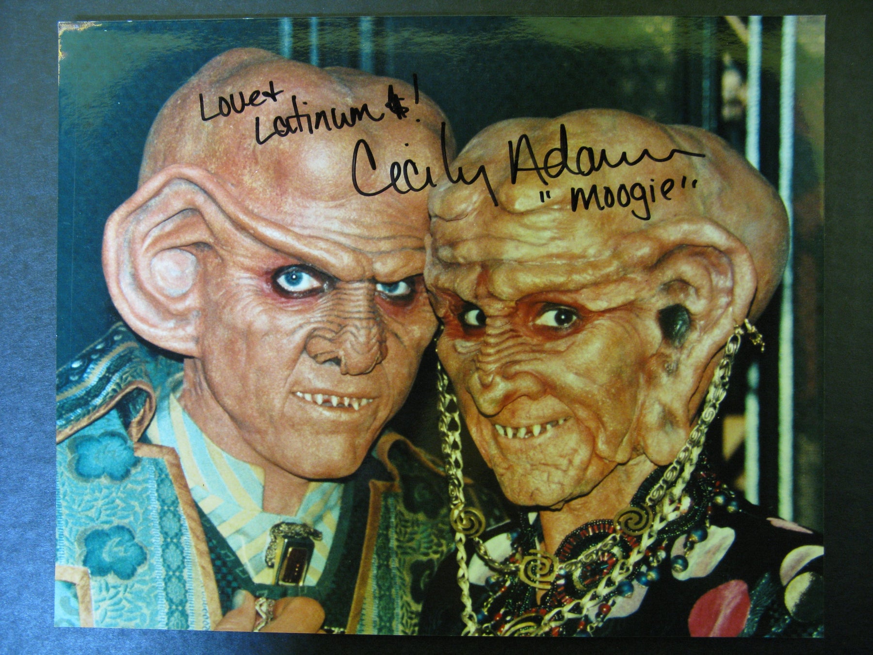 Star Trek Cecily Adams Autographed Photo