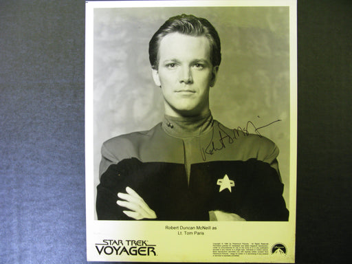 Star Trek Voyager Signed Autographed Photo by Robert Duncan McNeill