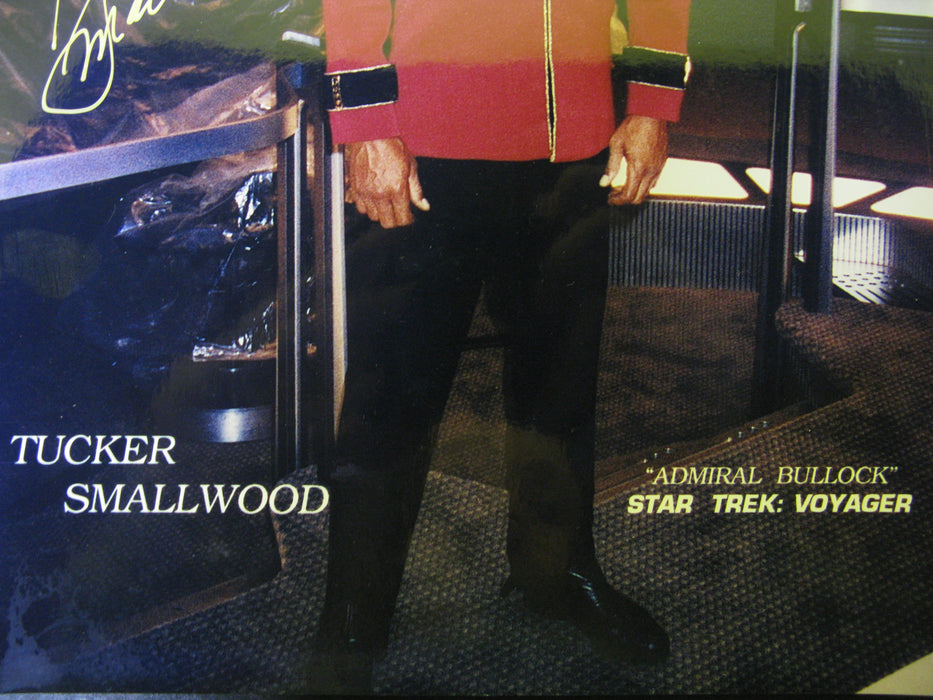 Star Trek Tucker Smallwood Signed Autograph Photo