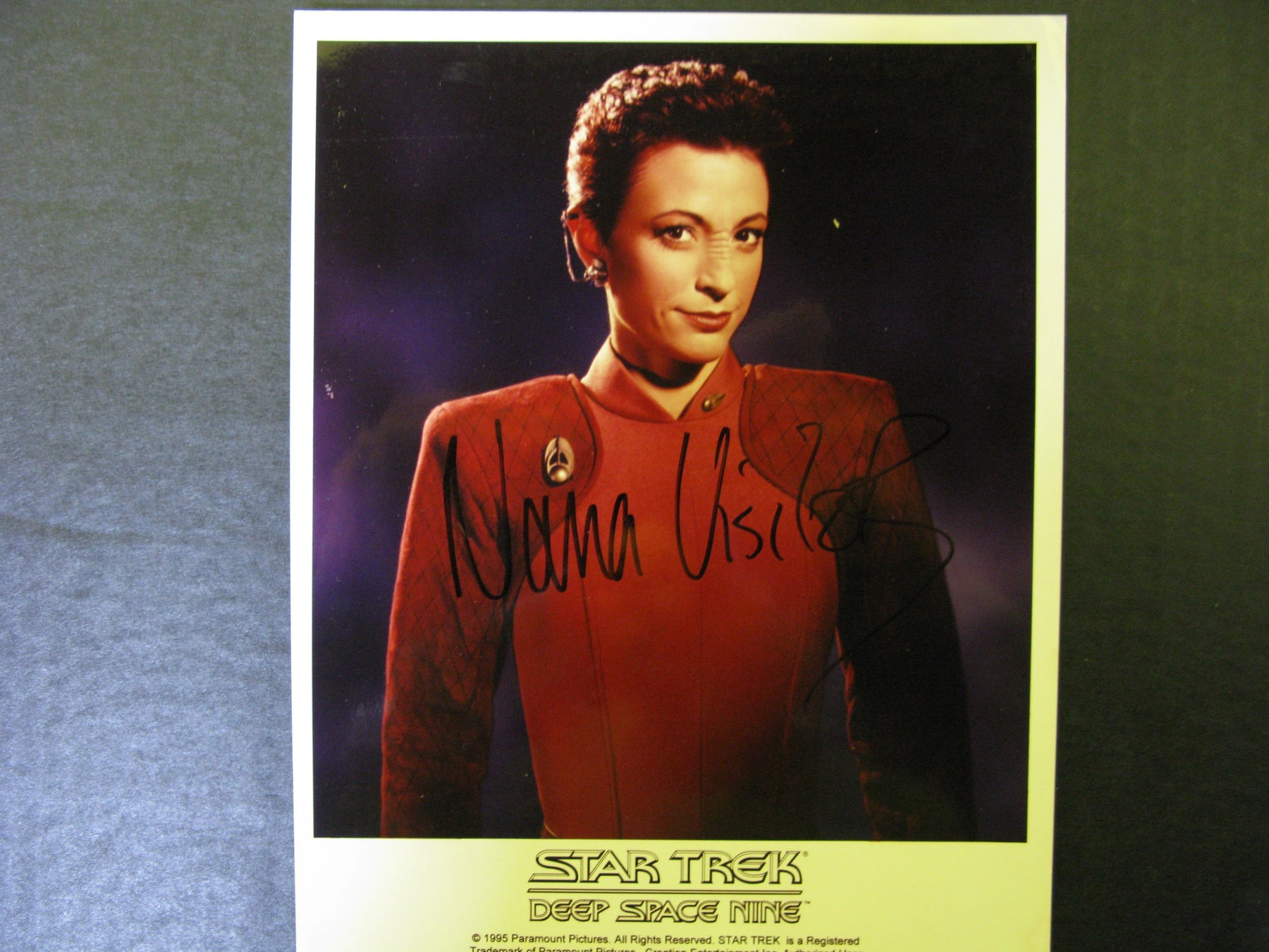 Star Trek Nana Visitor (Kira Nerys) Signed Autographed Photo