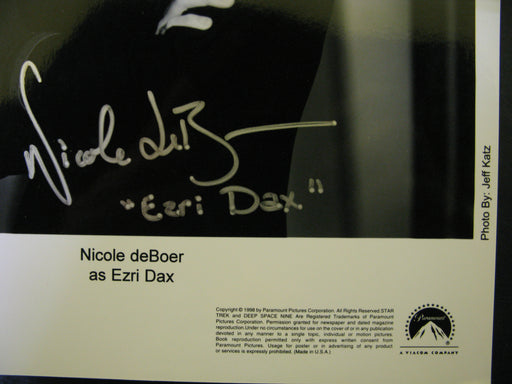 Star Trek Deep Space Nine Nicole Deboer Signed Autographed Photo