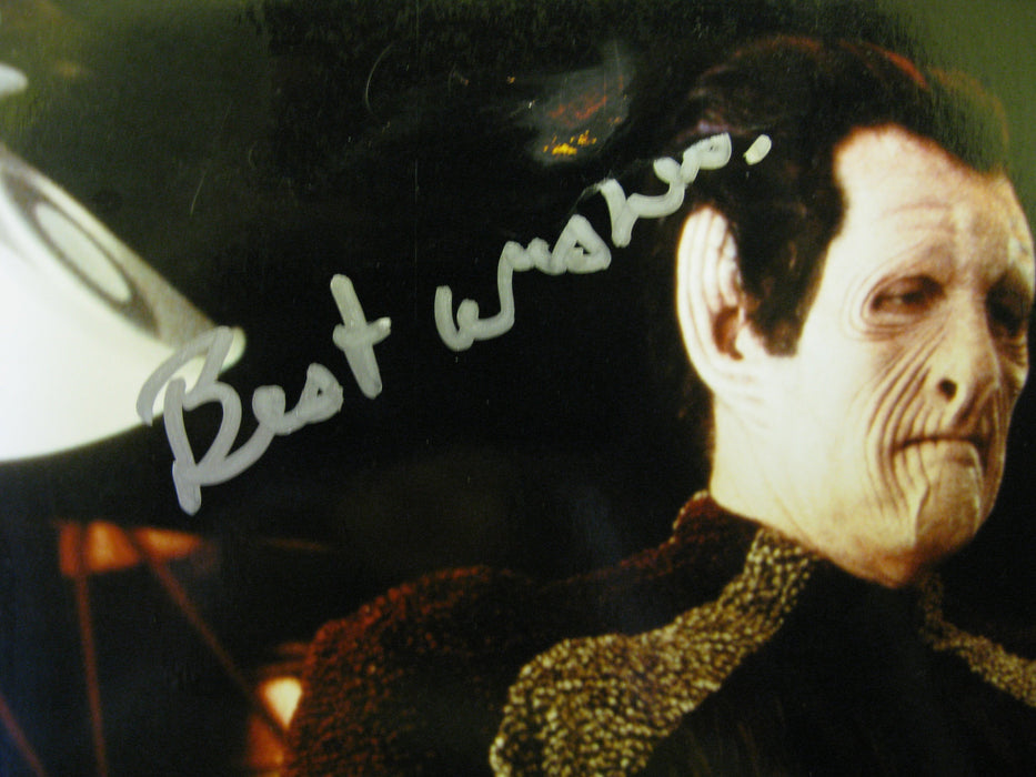 Star Trek Autograph Photo Signed By Tiny Ron as Maihar Du
