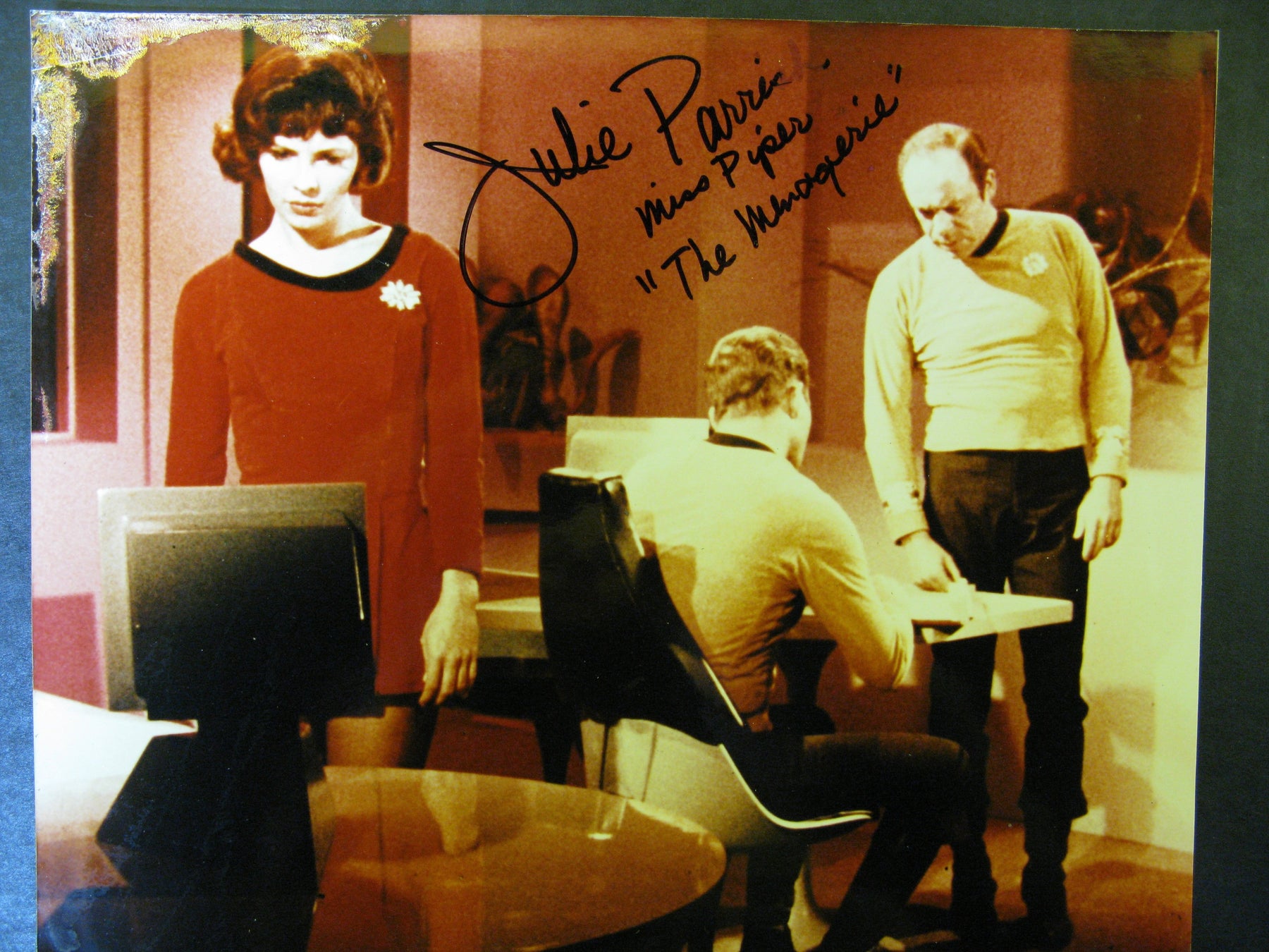 Star Trek Julie Parrish as Piper Signed Autograph Photo