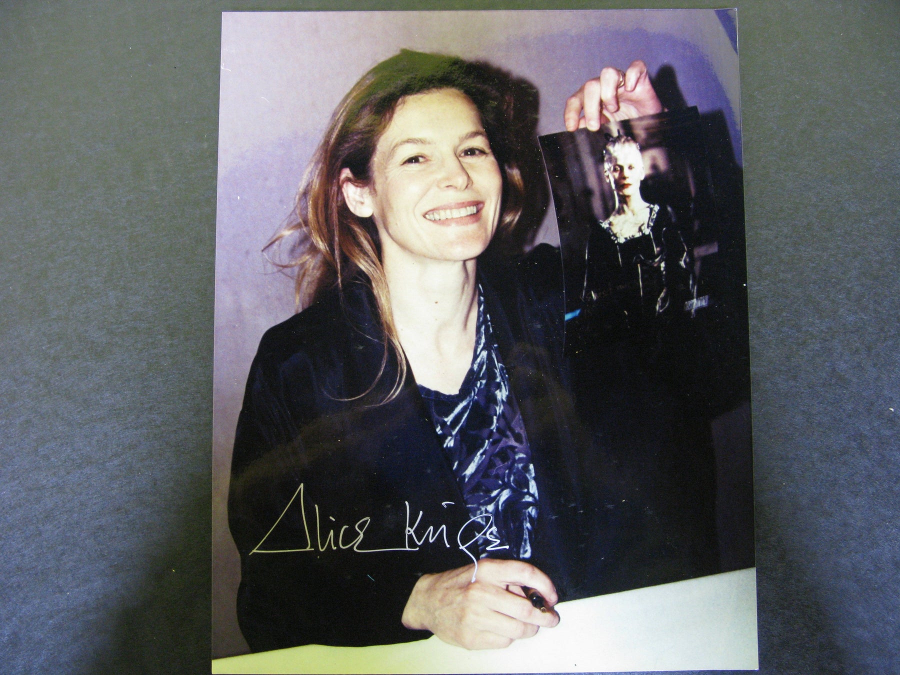 Star Trek Alice Krige Signed Autographed Photo