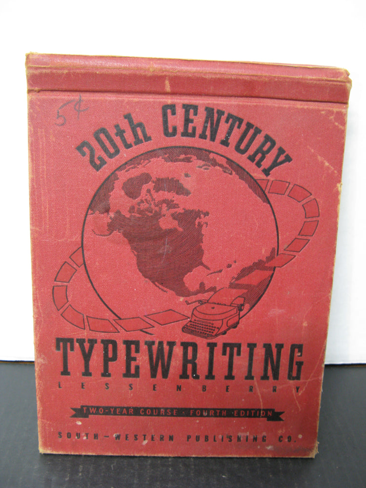 20th Century Typewriting Fourth Edition Book