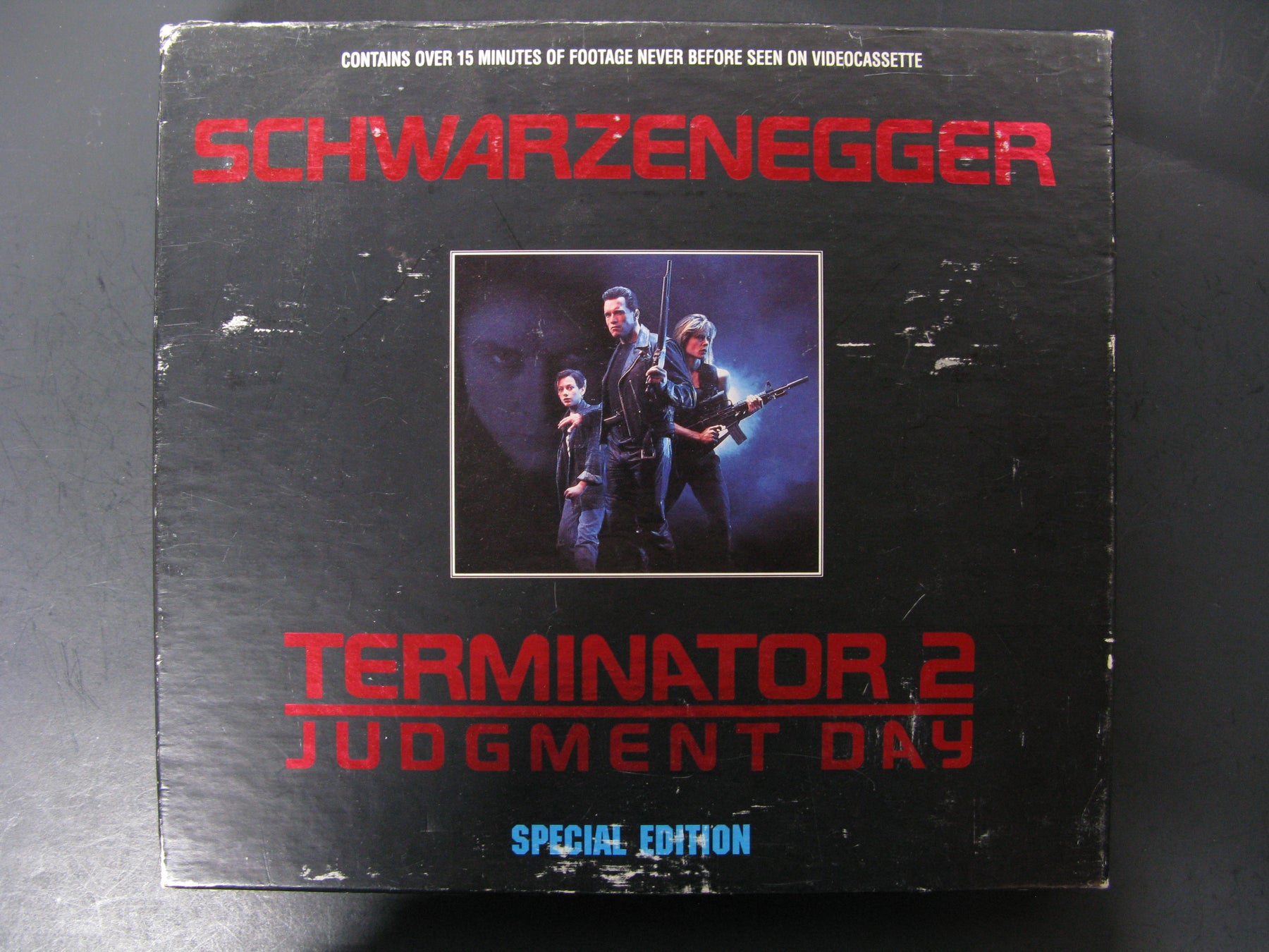 Schwarzenegger Terminator 2 Judgement Day Special Edition VHS Tapes