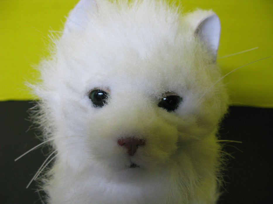 White Furreal Cat