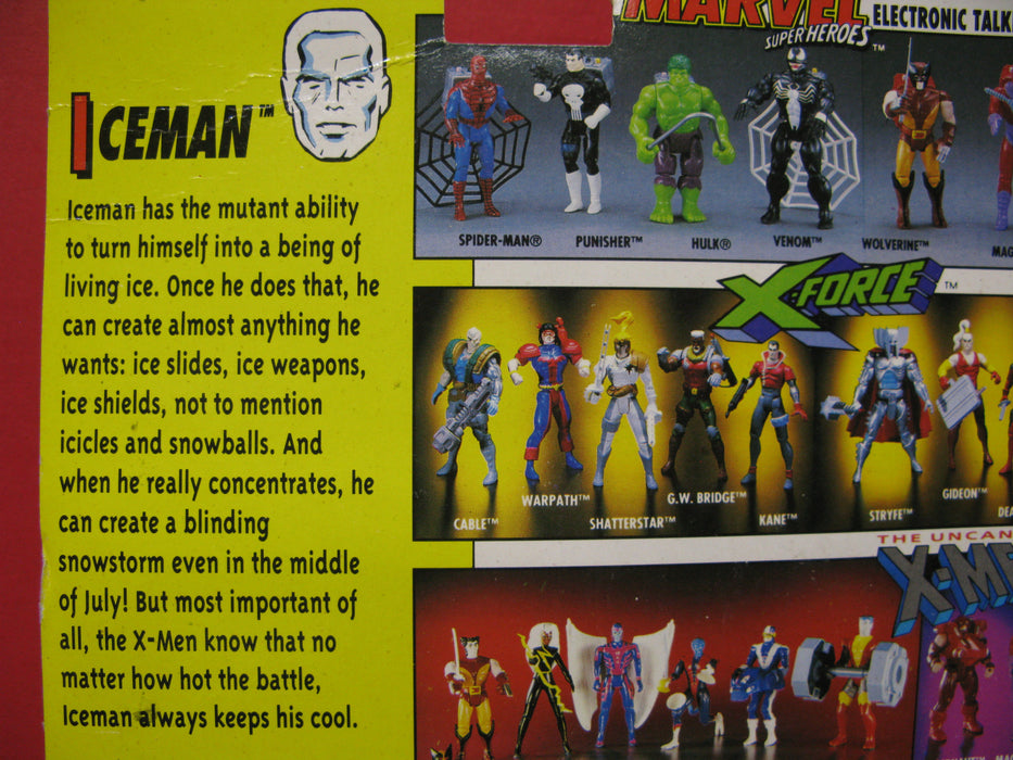 The Original Mutant Super Heros The Unicanny X-Men Iceman