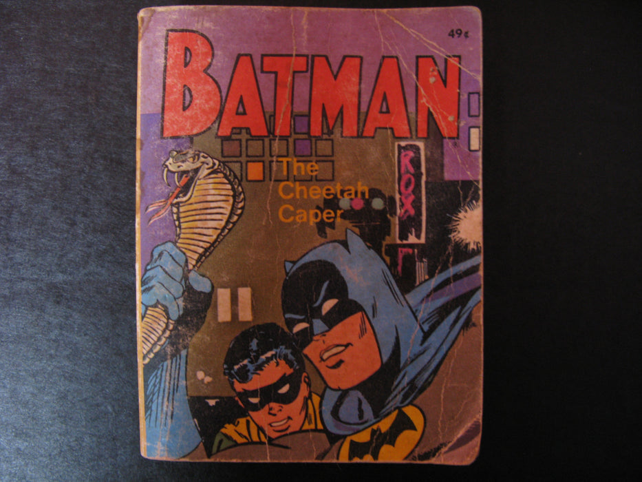 Rare Vintage Batman The Cheetah Caper Book