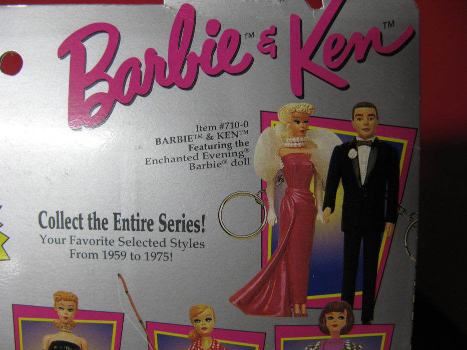 Barbie & Ken Keychains Featuring the Enchanted Evening