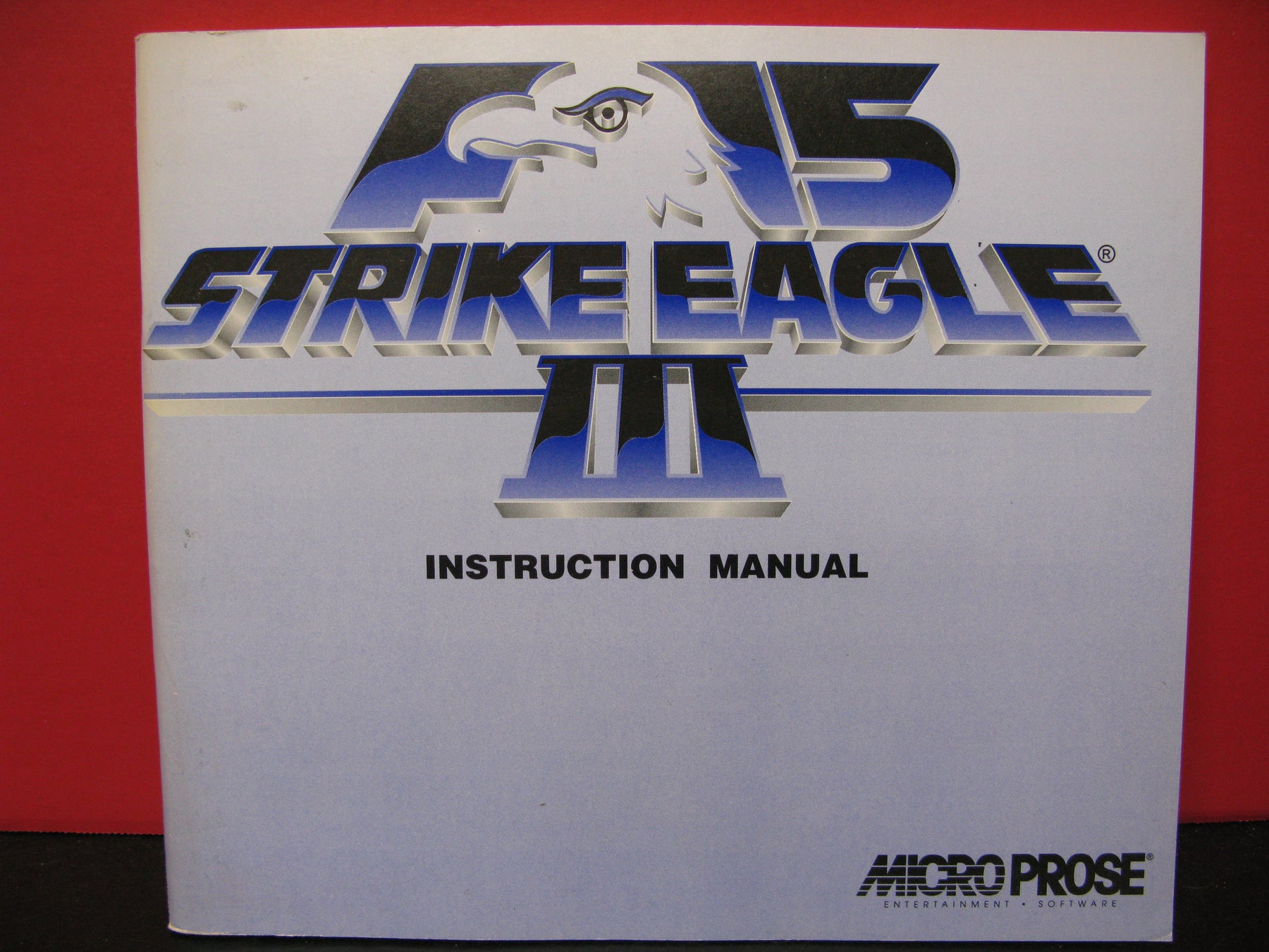 F-15 Strike Eagle III Instruction Manual