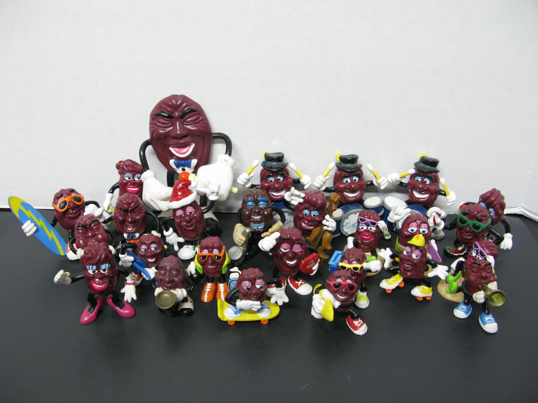 The California Raisins Mini Figures