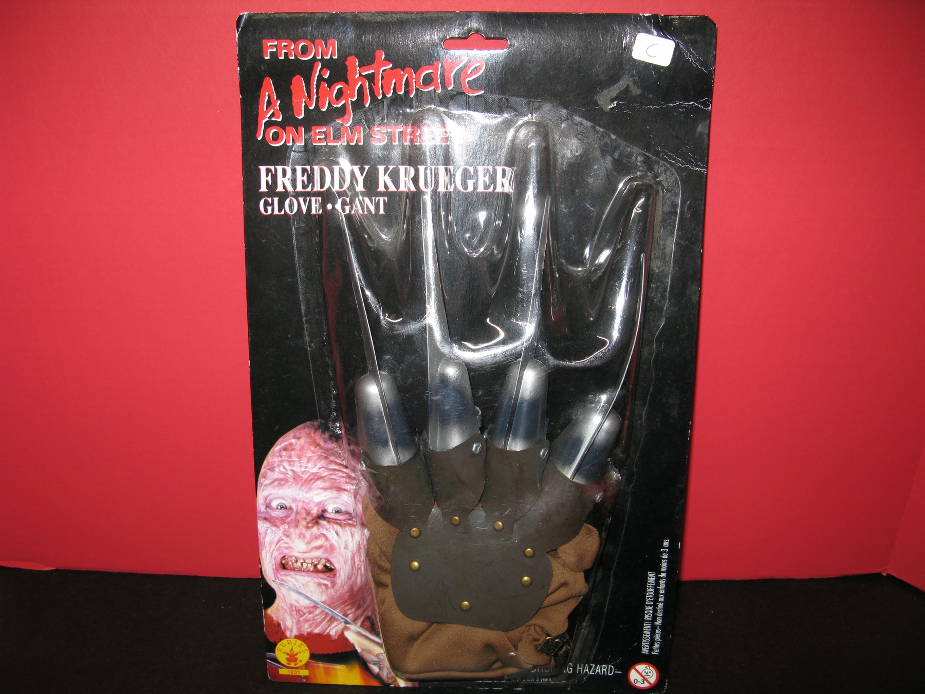From A Nightmare on Elm Street Freddy Krueger Glove