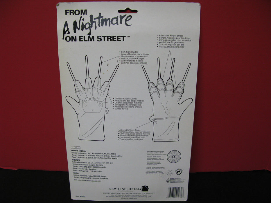 From A Nightmare on Elm Street Freddy Krueger Glove