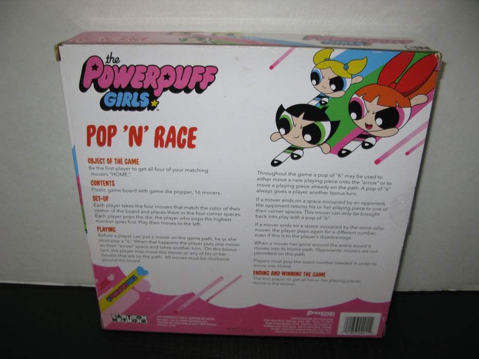 The Powerpuff Girls Pop 'N' Race Game