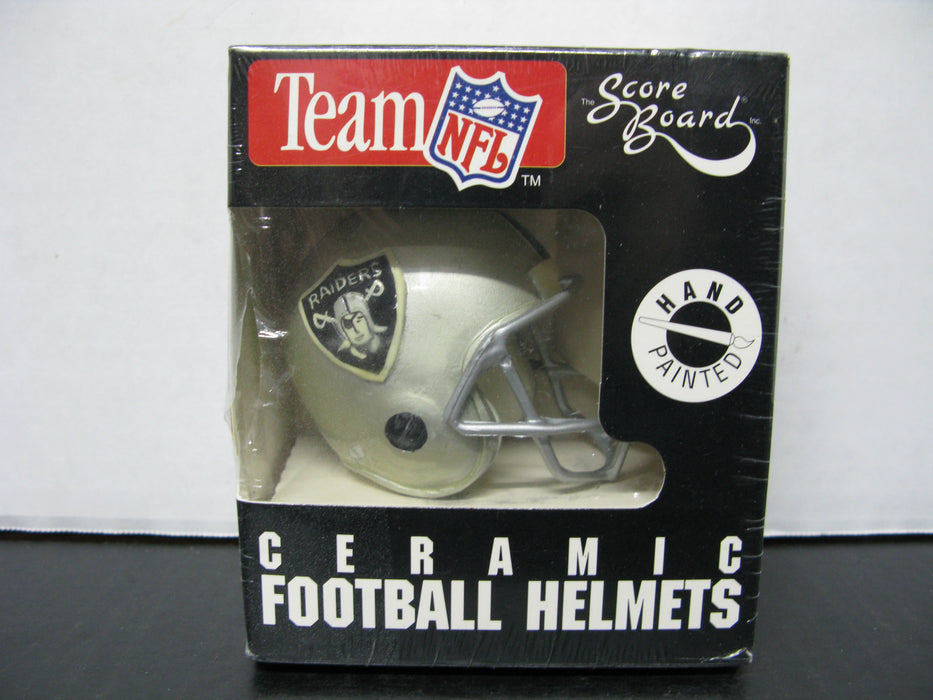 Ceramic Football Helmet-Raiders