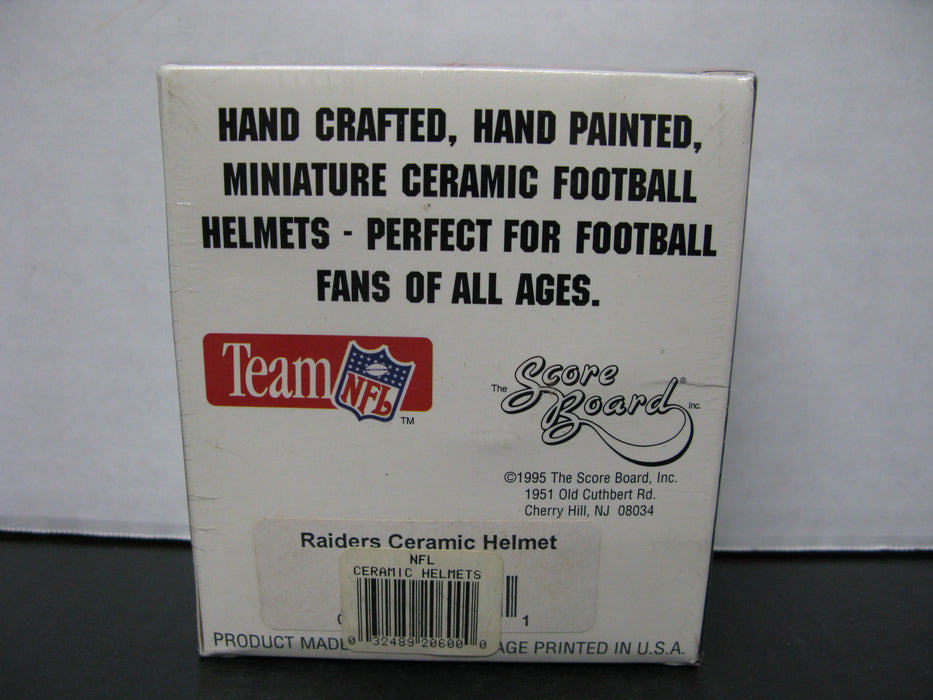 Ceramic Football Helmet-Raiders