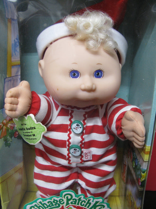 Cabbage Patch Kids Holiday Baby Mattel & Vintage Lunchbox with Thermos