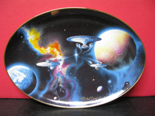 'To Boldly Go' Star Trek Collectors Plate