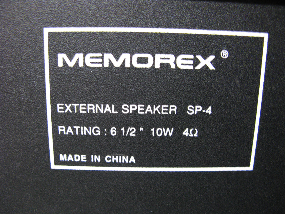 Black Memorex Speaker